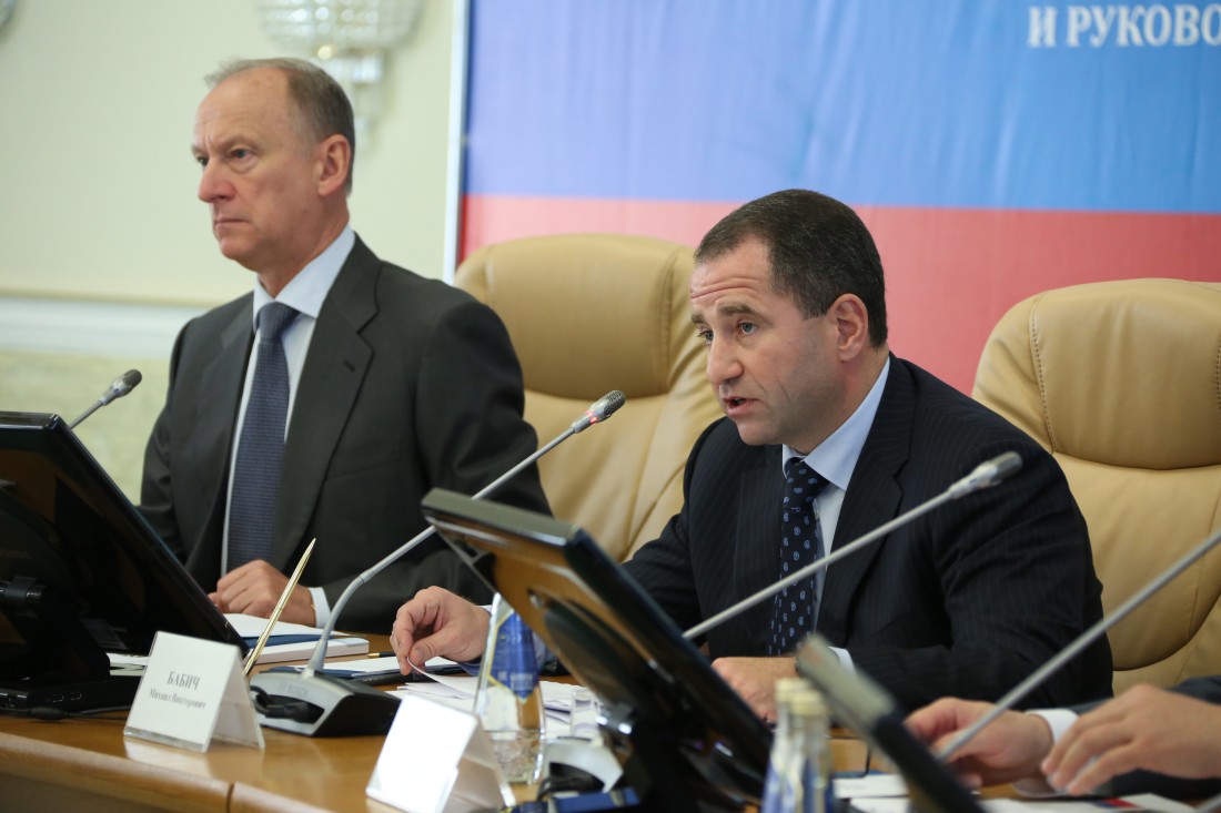 Николай Патрушев и Михаил Бабич провели совместное выездное совещание 
