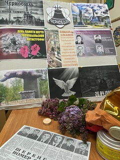 В Энгельсском доме-интернате для престарелых и инвалидов прошли мероприятия ко Дню Памяти со дня катастрофы на Чернобыльской АЭС